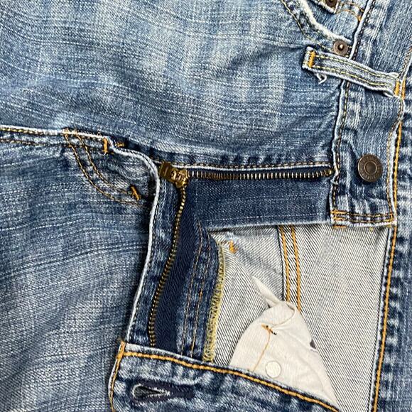 Levi's 559 Size 32 X 32 Jeans Relaxed Fit Straight Leg Distressed Cotton Denim - Picture 5 of 9